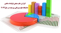 استنادات دریافتی مقالات دانشگاه علوم پزشکی بیرجند در پایگاه اسکوپوس در سال 2023 میلادی رشد داشته است